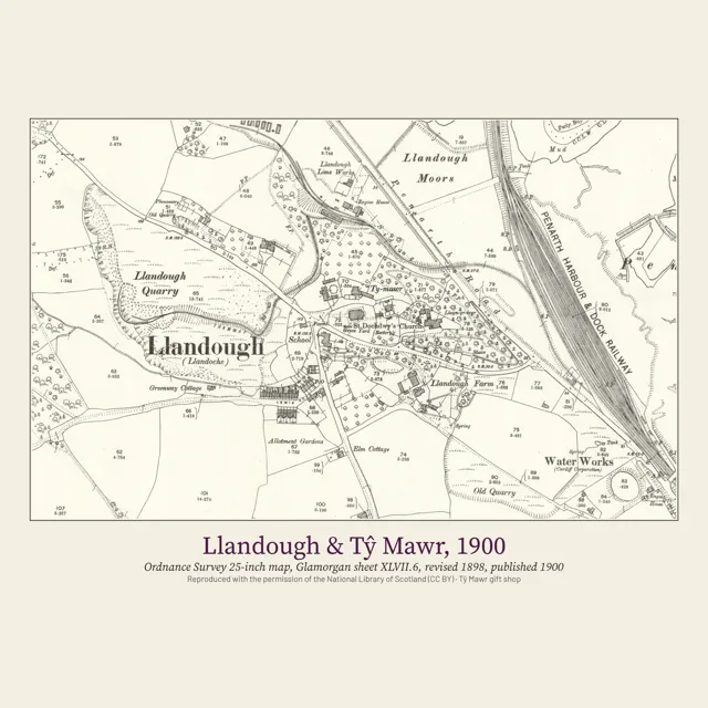 Llandough & Tŷ Mawr, 1900