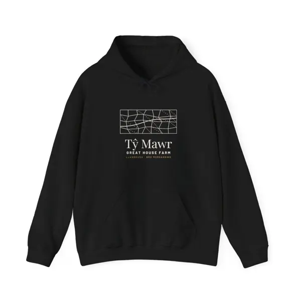 Tŷ Mawr Estate Map Hoodie