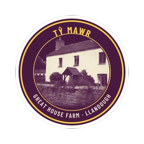 Tŷ Mawr Badge Sticker