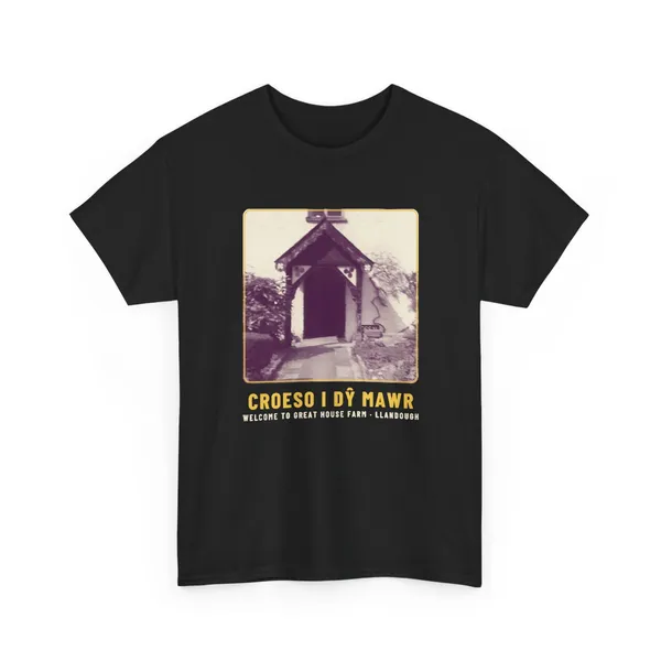 Croeso i Dŷ Mawr Porch T-shirt