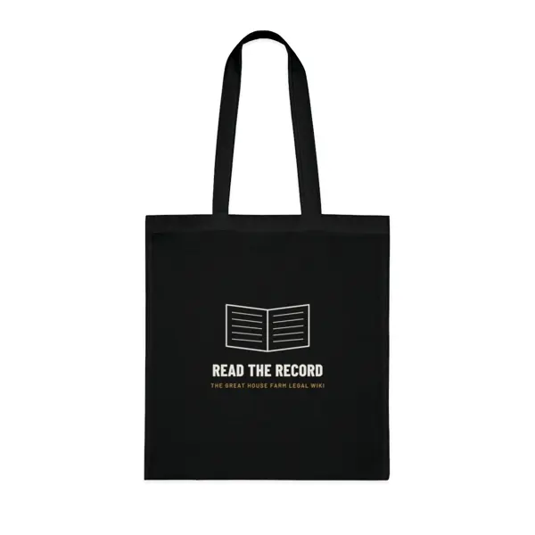 Read the Record Tote Bag