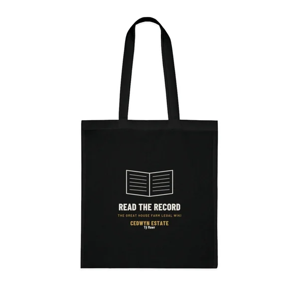 Read the Record Tote Bag